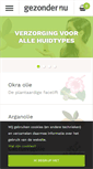 Mobile Screenshot of gezonder.nu